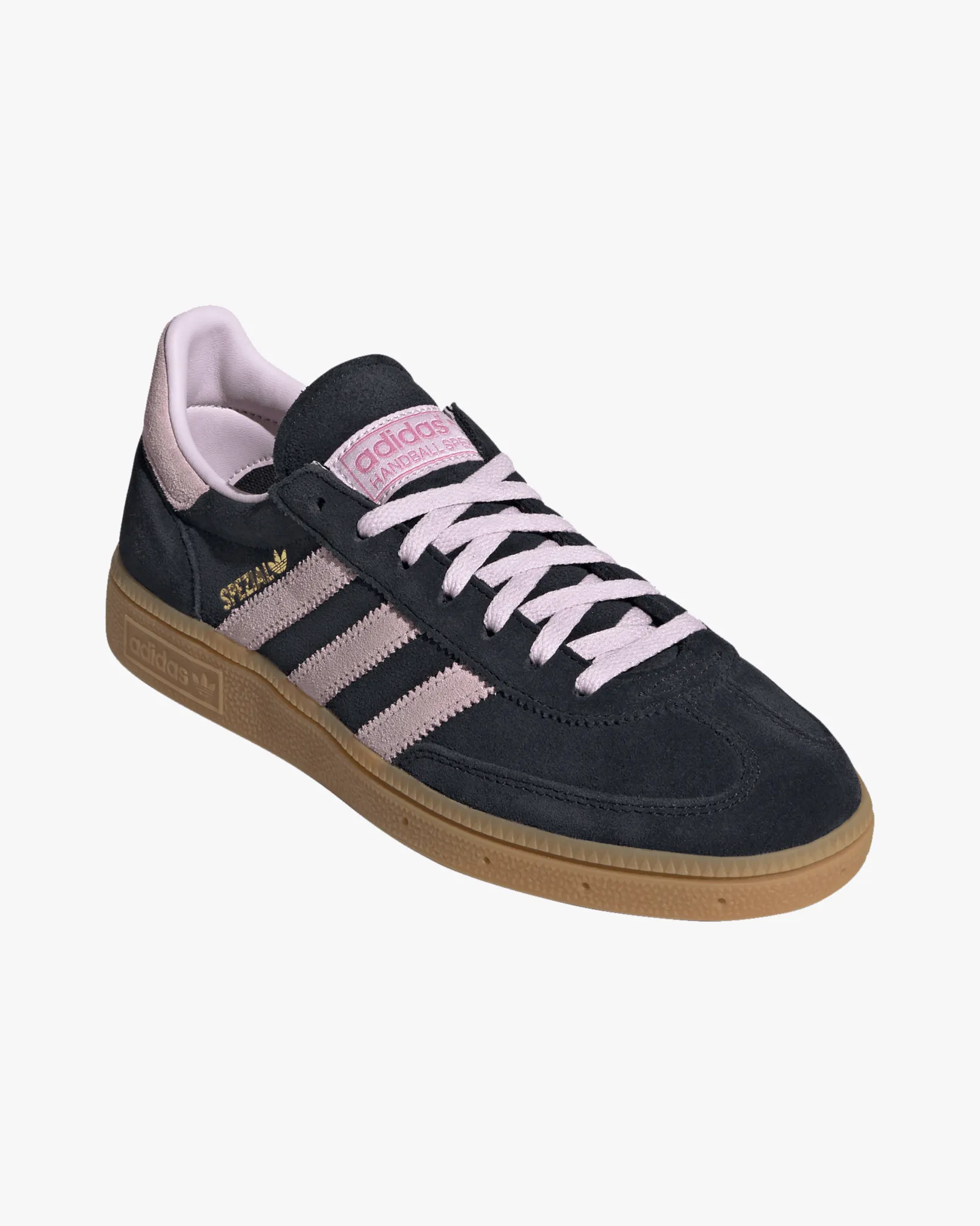Adidas Womens Handball Spezial - Core Black / Clear Pink / Gum