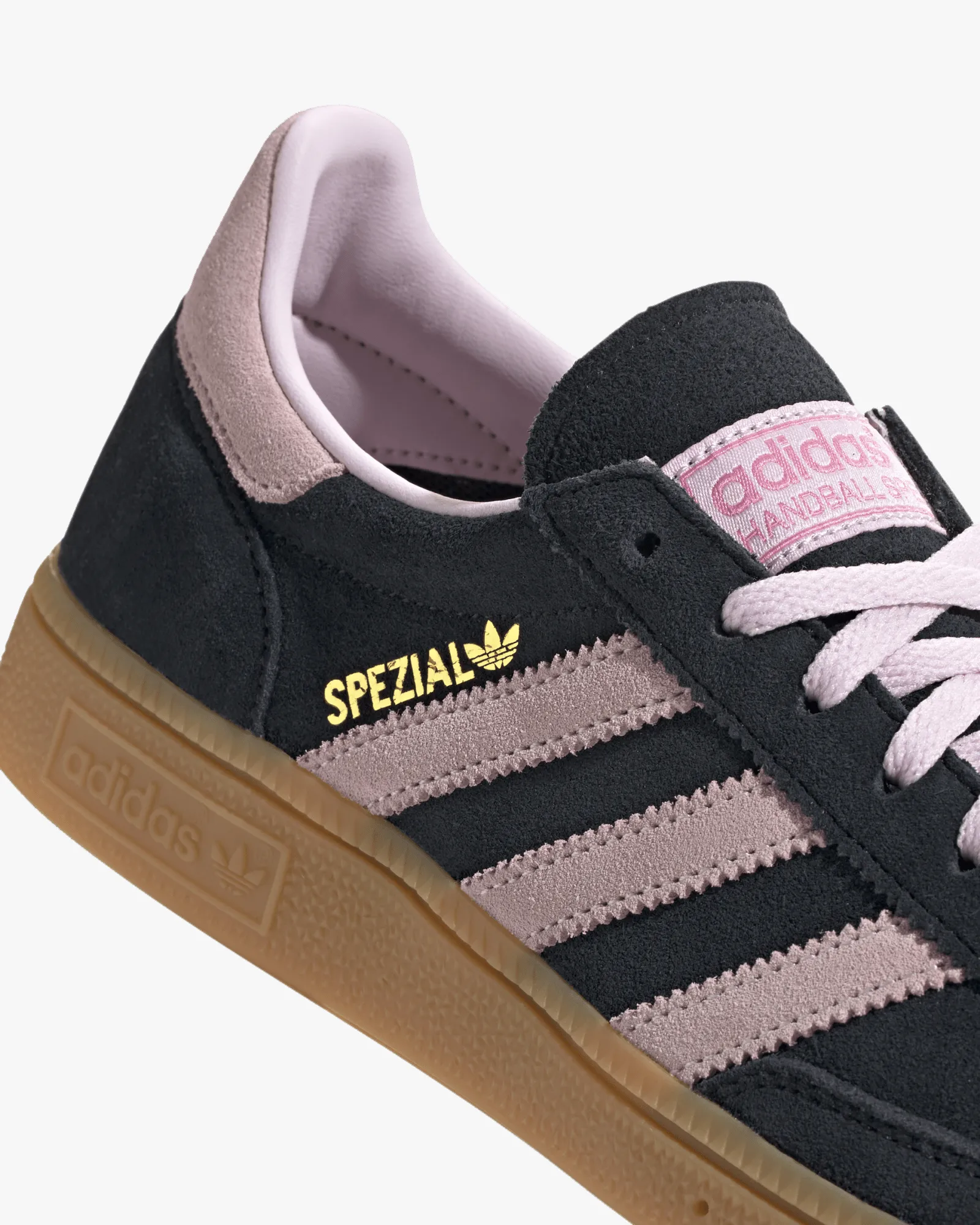 Adidas Womens Handball Spezial - Core Black / Clear Pink / Gum