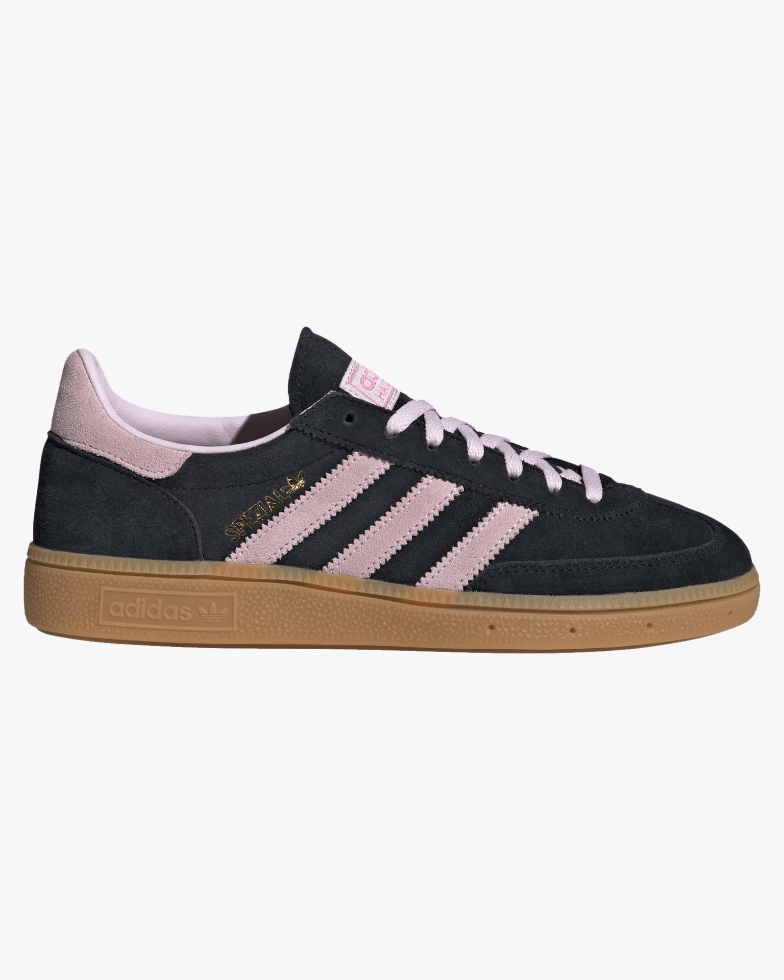 Adidas Womens Handball Spezial - Core Black / Clear Pink / Gum