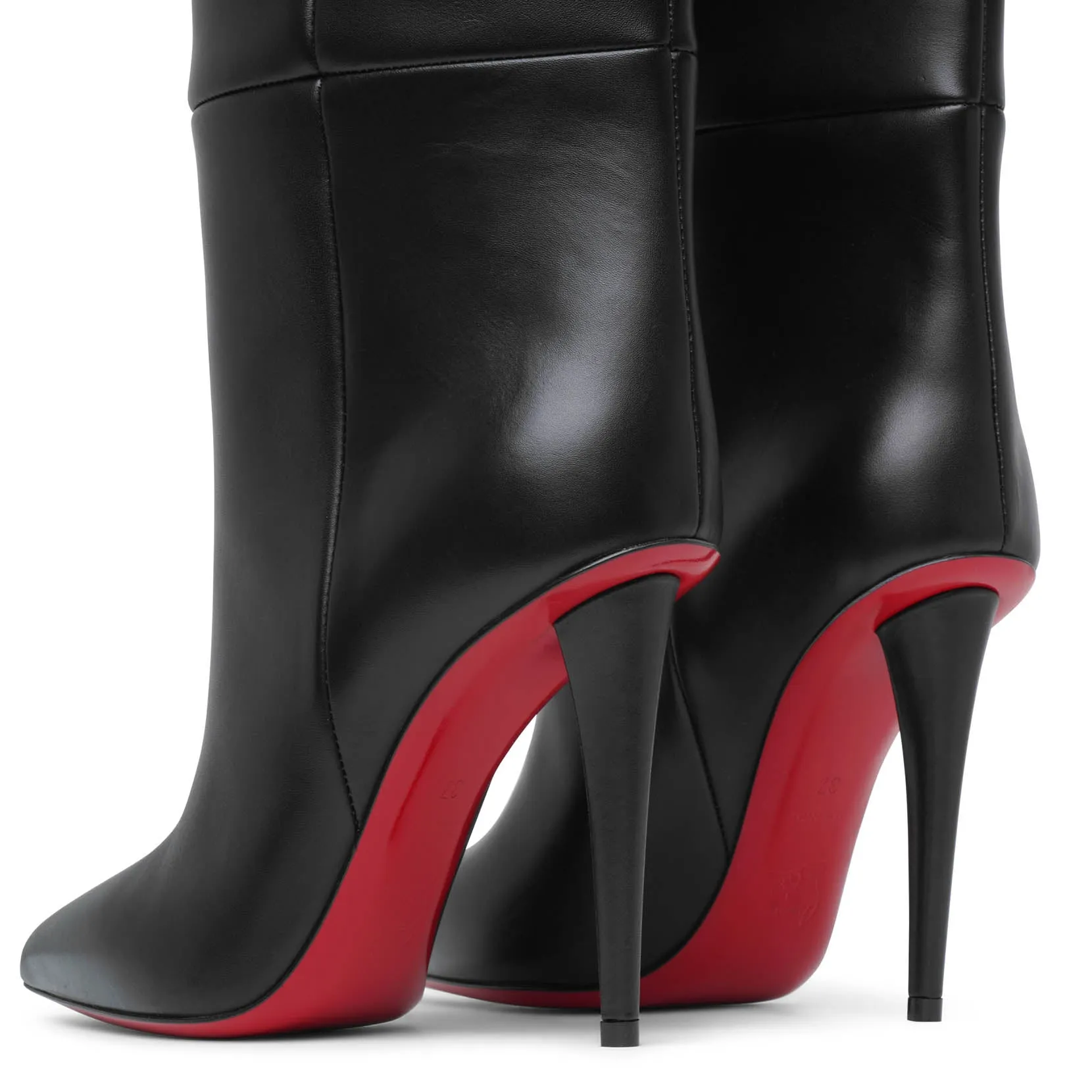 Astrilarge Botta 100 black leather boots