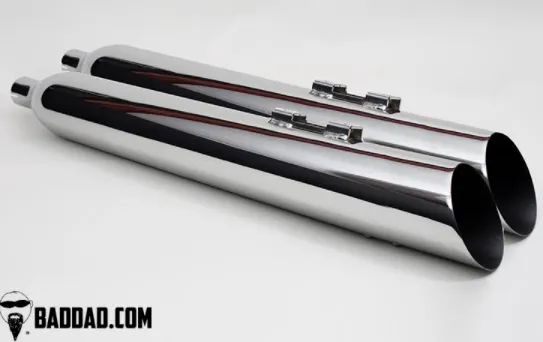 Bad Dad COMPETITION SERIES DUAL PIPES 1995-2016 - CHROME