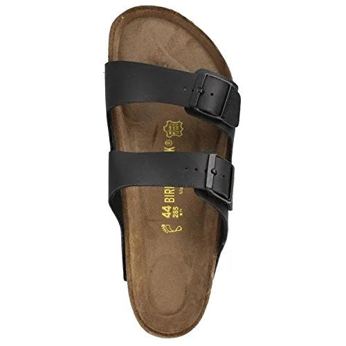 BIRKENSTOCK Women's BIRK-551251 Arizona Sandals, Black, 43