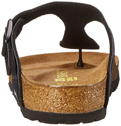 Birkenstock Women's GIzeh Thong Sandal, Black Patent, 38 M EU/7-7.5 B(M) US