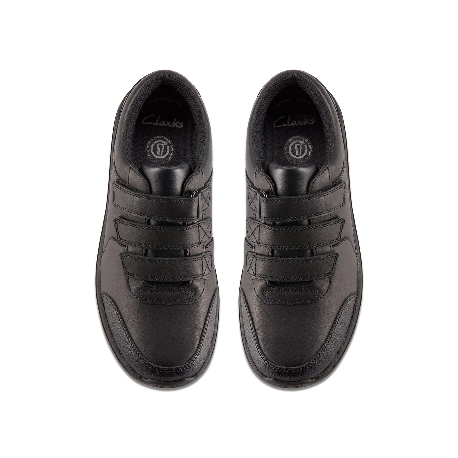 Boys - Daze Step 2 Youth Black Leather