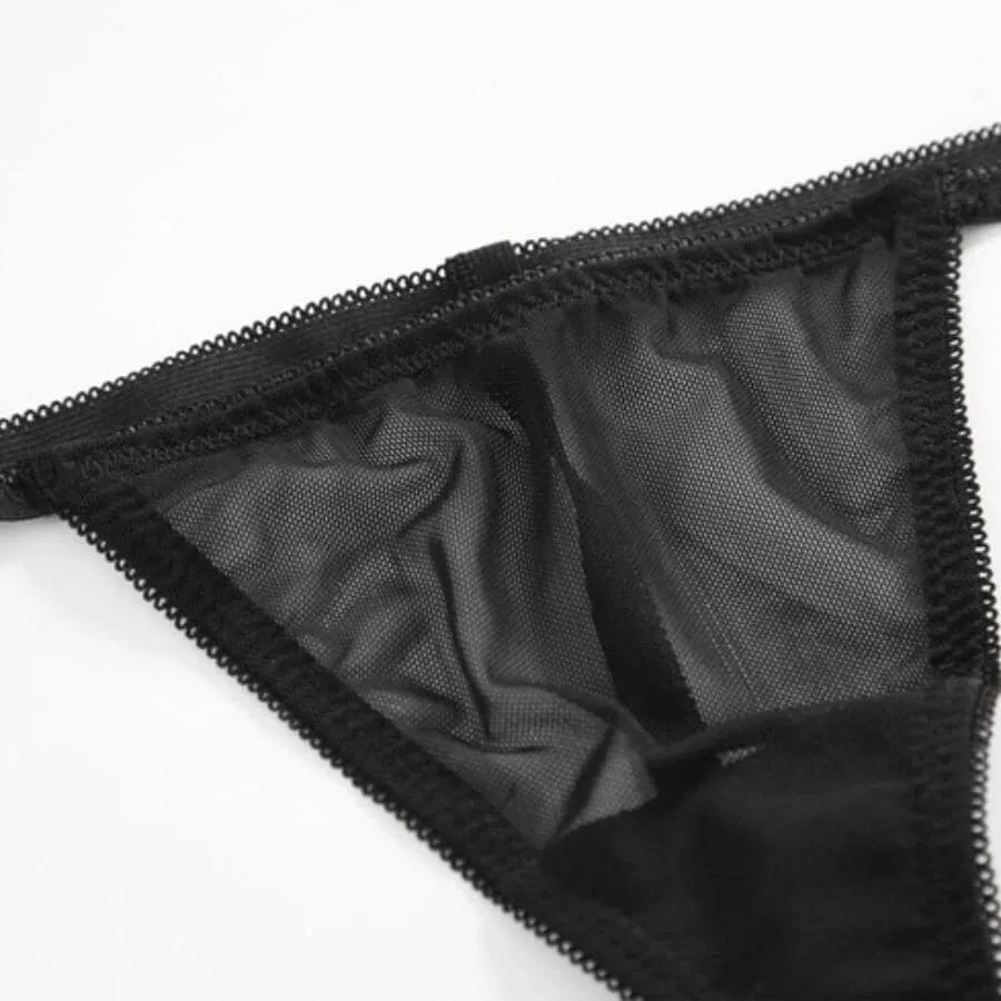 Ciara mesh slip set