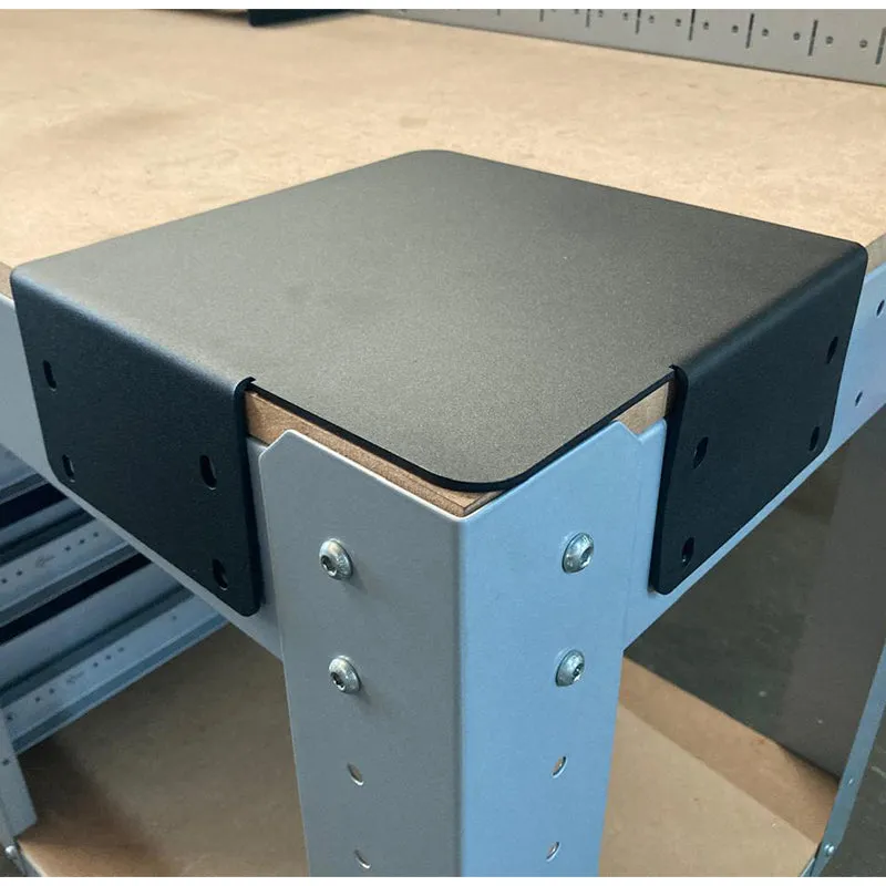 CLIP-FIT Strong Worktop Corner For Work Bench