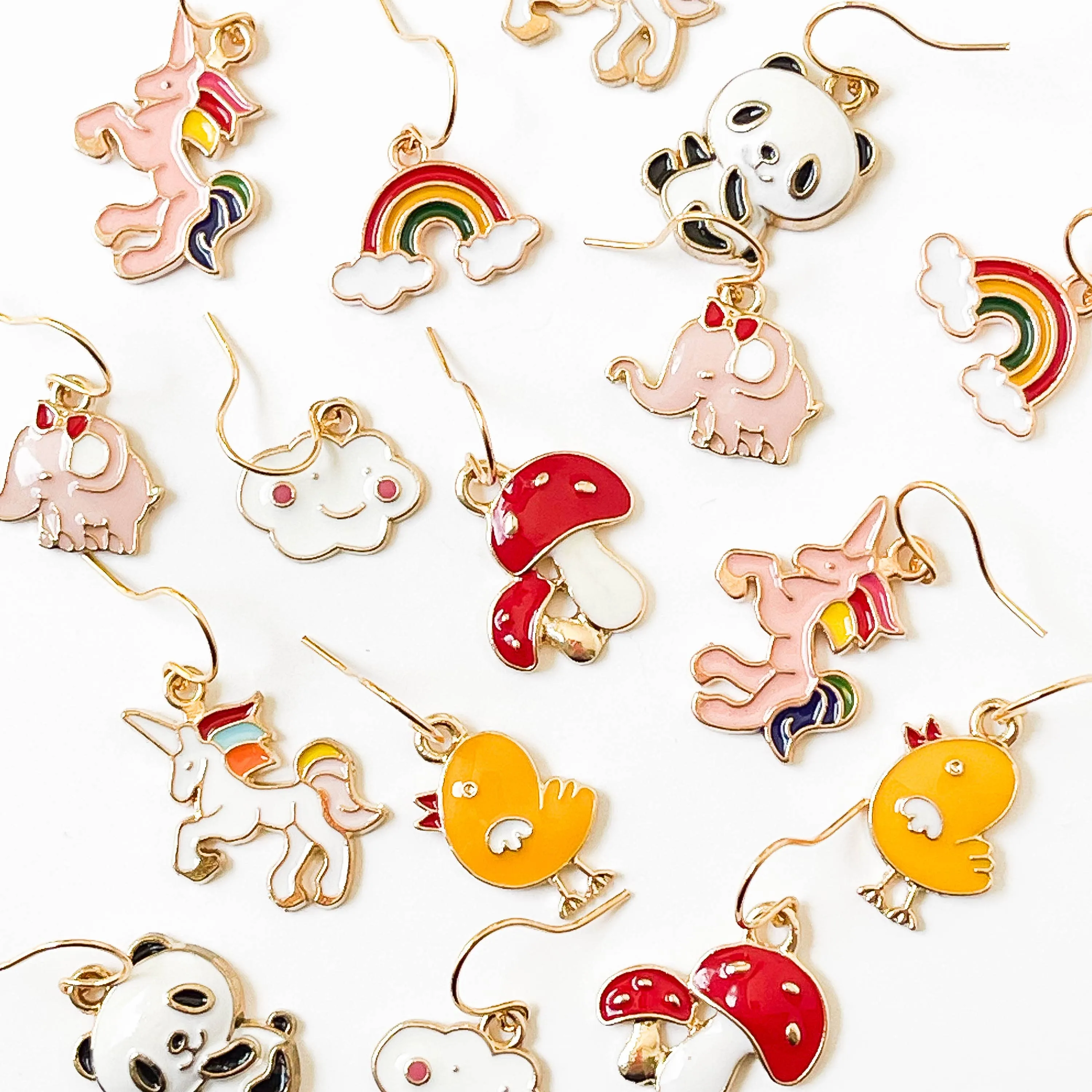 Cute Charm | Earrings or Clip-Ons