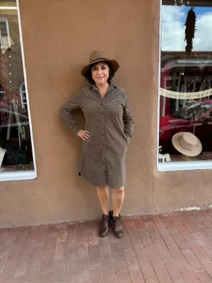 Cutloose | Corduroy Shirt Dress