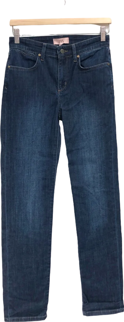 DONNA IDA Dark Blue Bobby Dazzler High Top Boyfriend Jeans Size W27