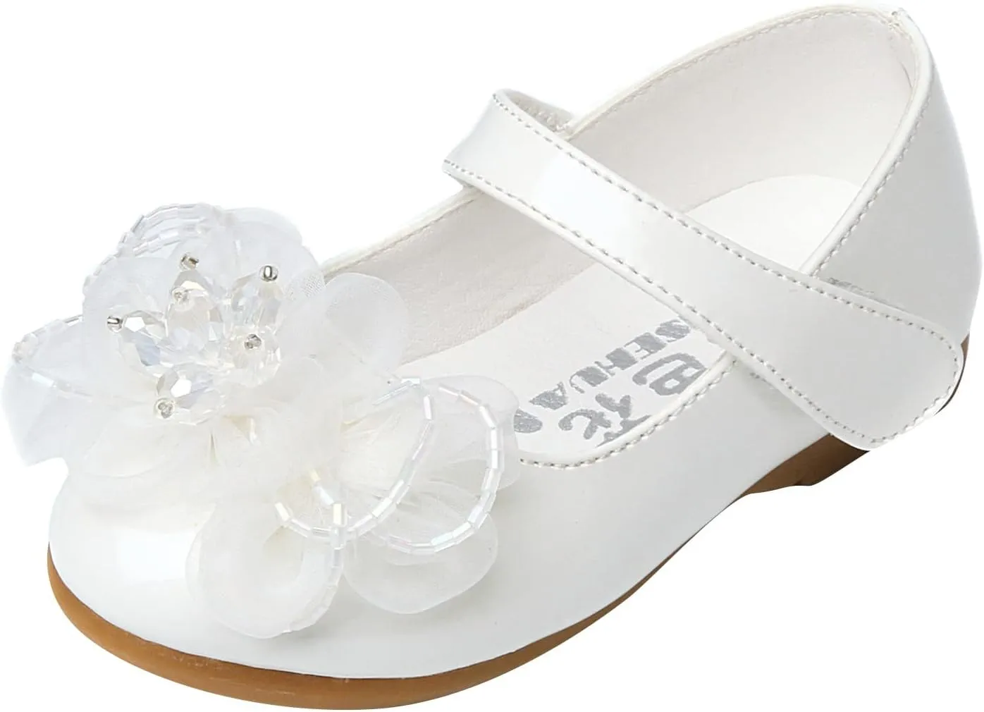 Dress Shoes for Girls,1-7 Years Little Girls Crystal Designer Princess Shoes Beautiful Casual Flat Shoes Girls Shoes
