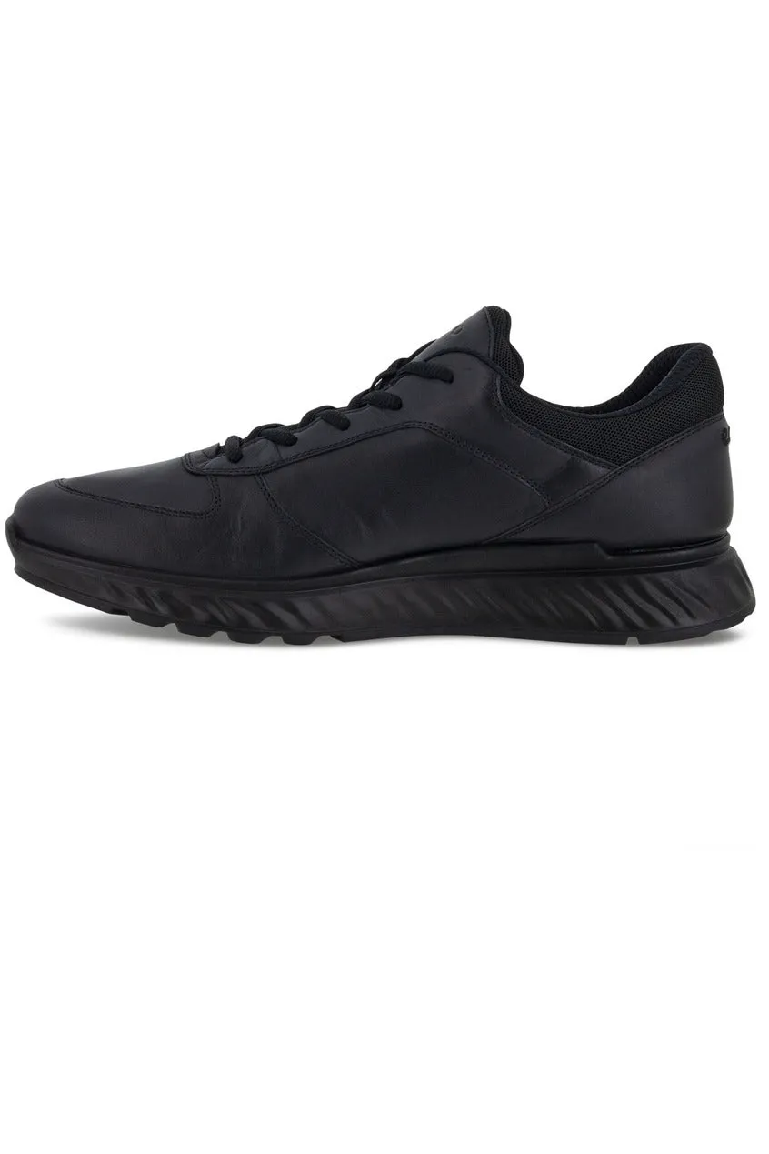 ECCO Exostride Low GTX Waterproof 835304 01001 in black leather