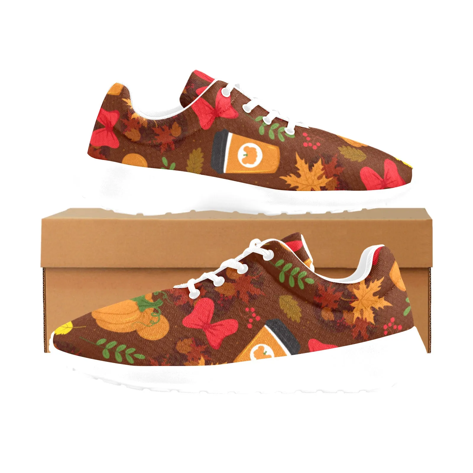 Fall Pumpkins Men's Athletic Shoes