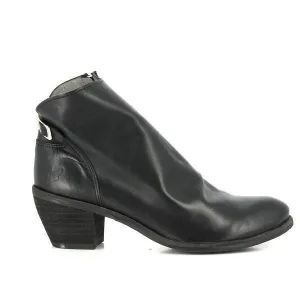 Felmini A130 Coal Black Ankle Boots