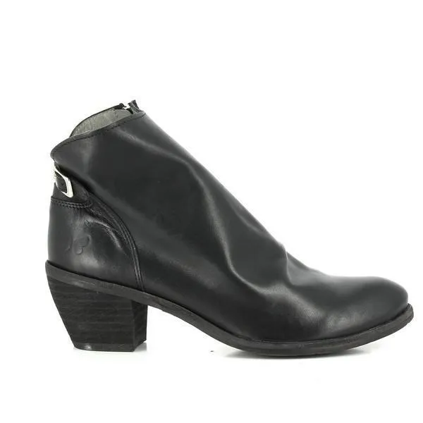 Felmini A130 Coal Black Ankle Boots