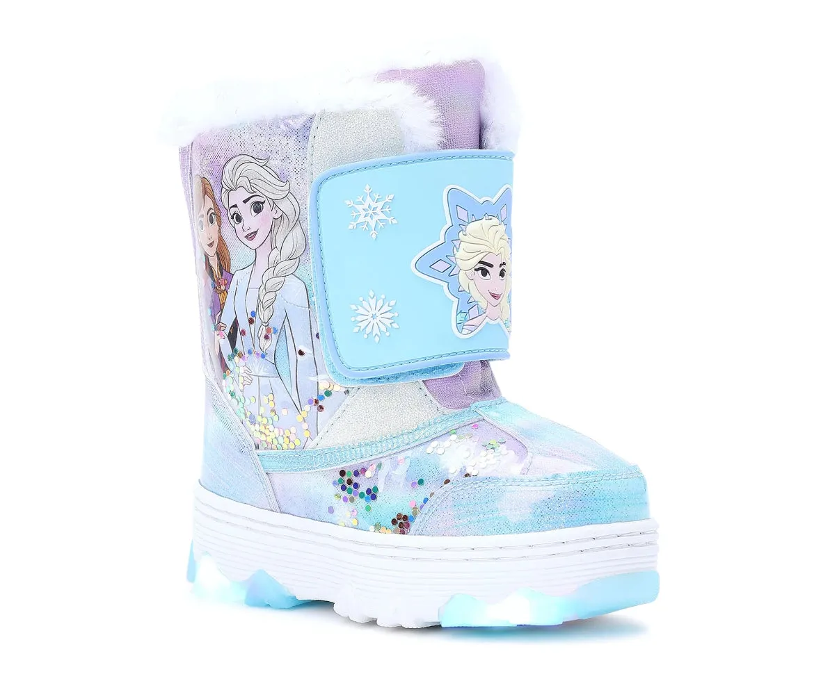 Frozen Toddler Girl Elsa and Anna Winter Boots
