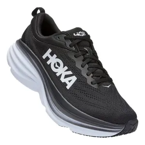 Hoka Men's Bondi 8 - Black/White