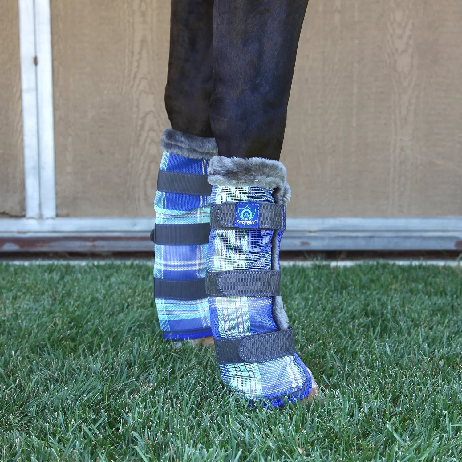 Horse Fly Boots with Fleece - Pair