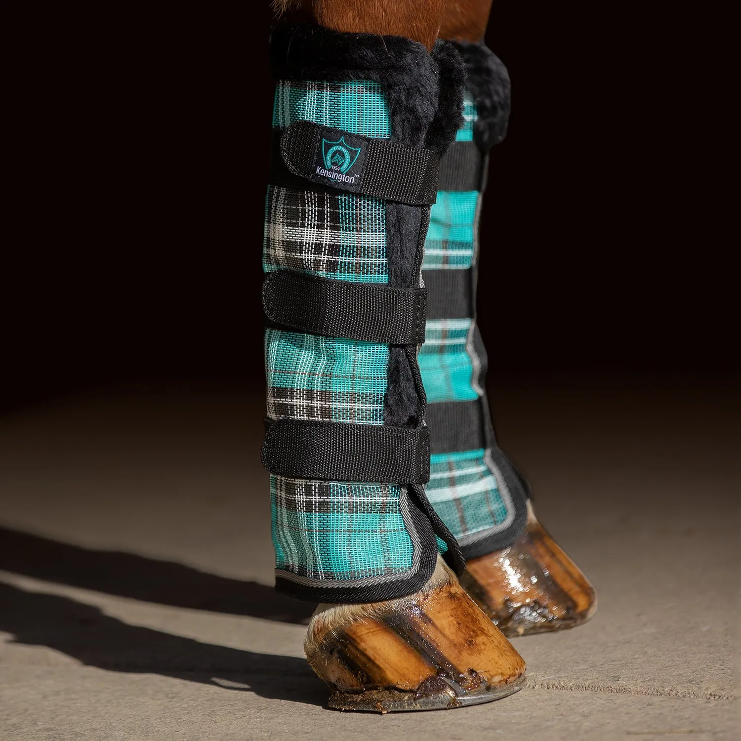 Horse Fly Boots with Fleece - Pair