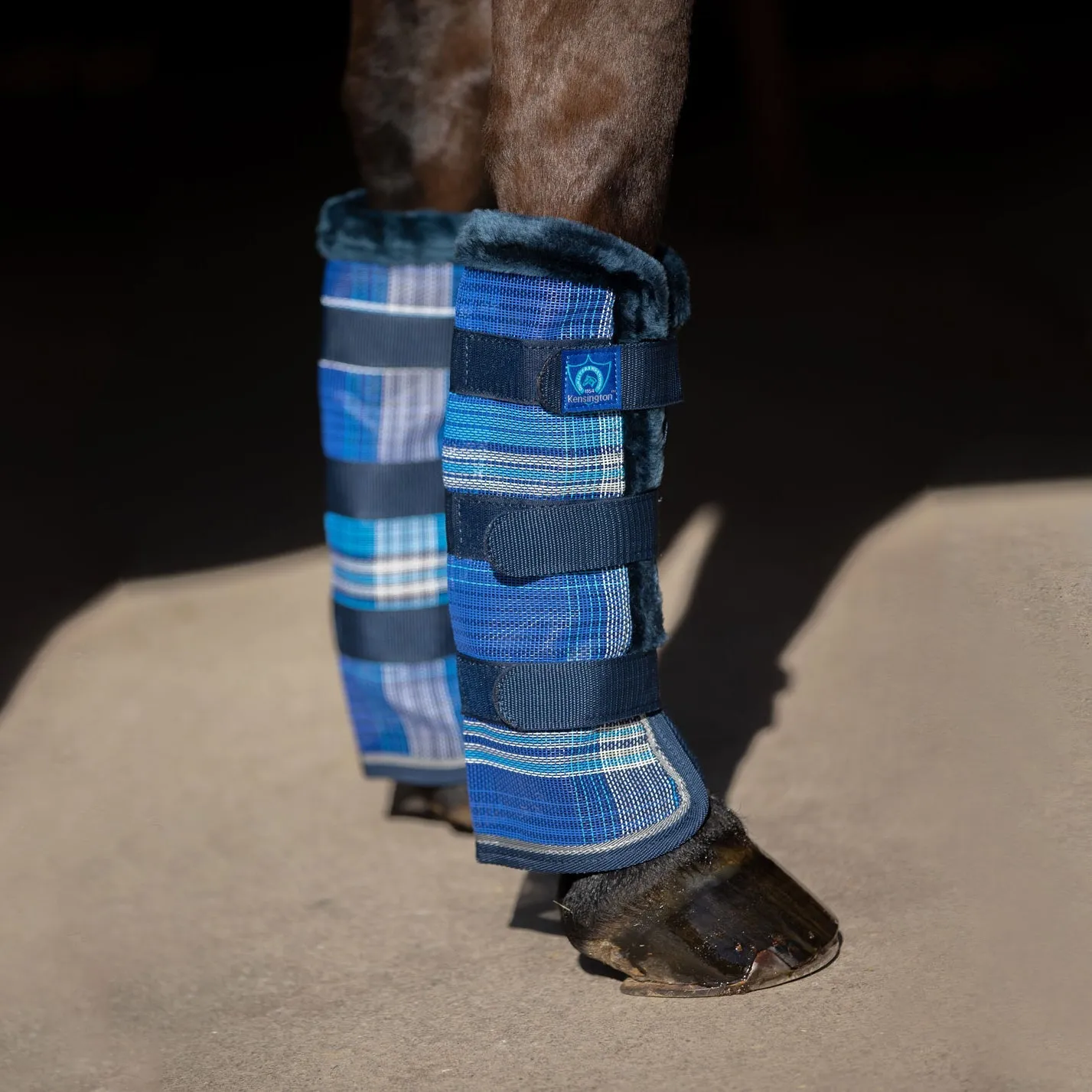 Horse Fly Boots with Fleece - Pair