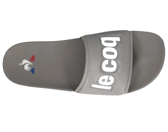 Lecoq Sportif Titanium Grey Sandal Slides