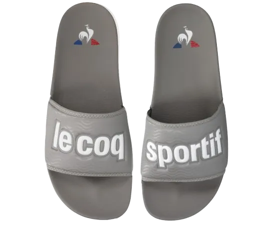 Lecoq Sportif Titanium Grey Sandal Slides