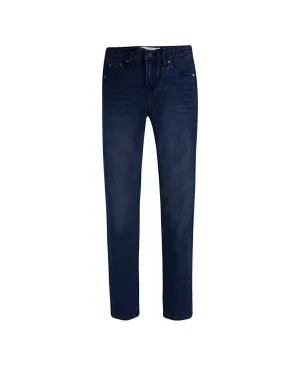 LEVI'S Big Boys Skinny Taper Jeans Dark Blue Size 14 Reg 27x29 MSRP $48