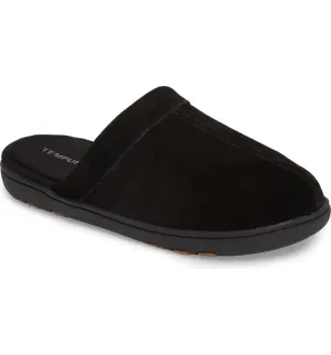 Mens Tempur-Pedic Lonny  Ultra-Cushioned Scuff Slipper for Cozy Comfort