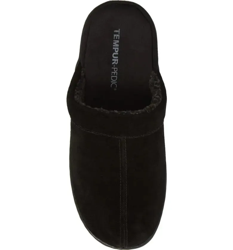 Mens Tempur-Pedic Lonny  Ultra-Cushioned Scuff Slipper for Cozy Comfort