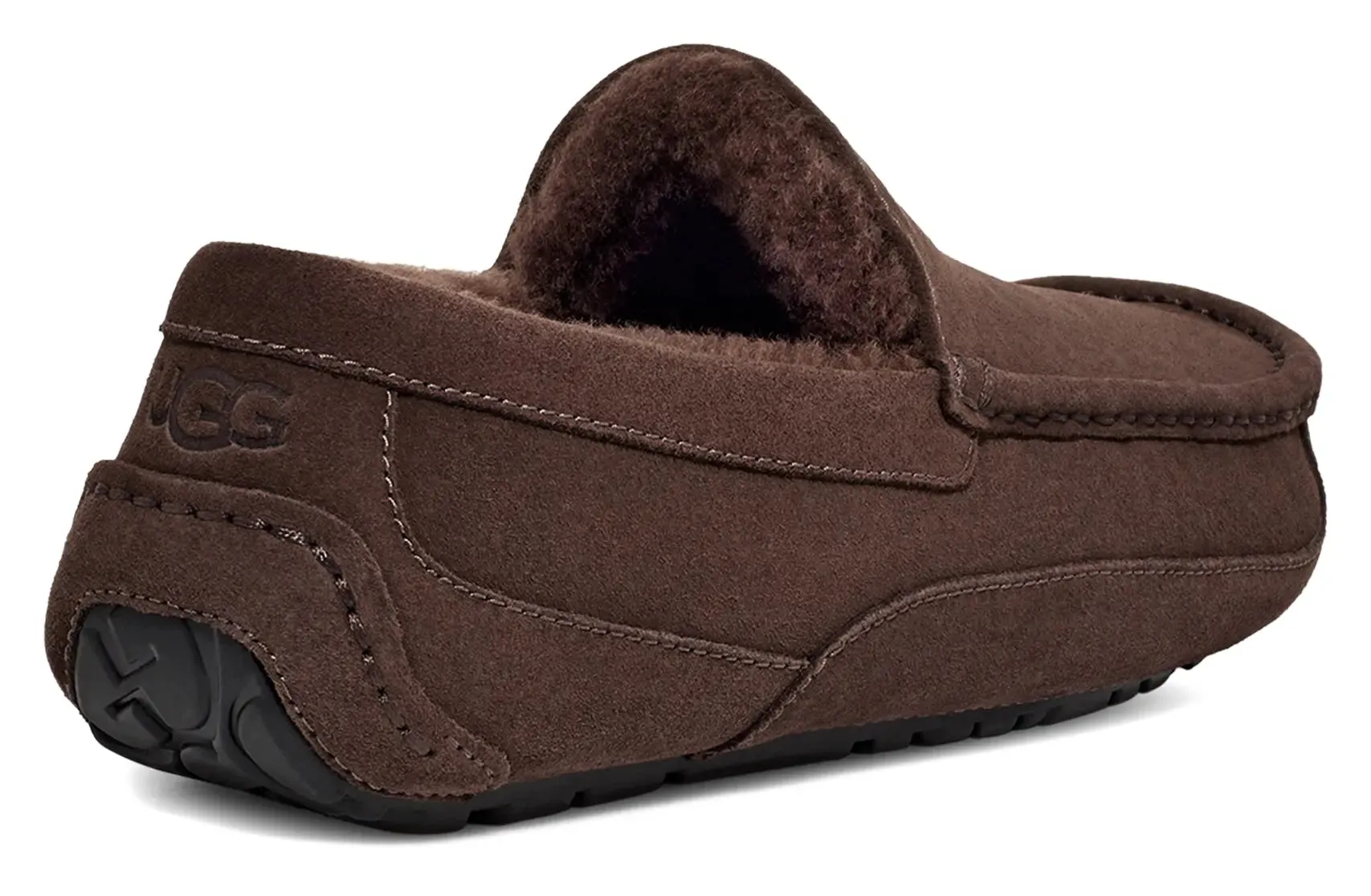 Mens UGG Ascot (Suede)  Classic Moc-Toe Slipper with Indoor/Outdoor Comfort