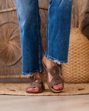 NEW! Corkys All Tangled Up Sandals - Bronze