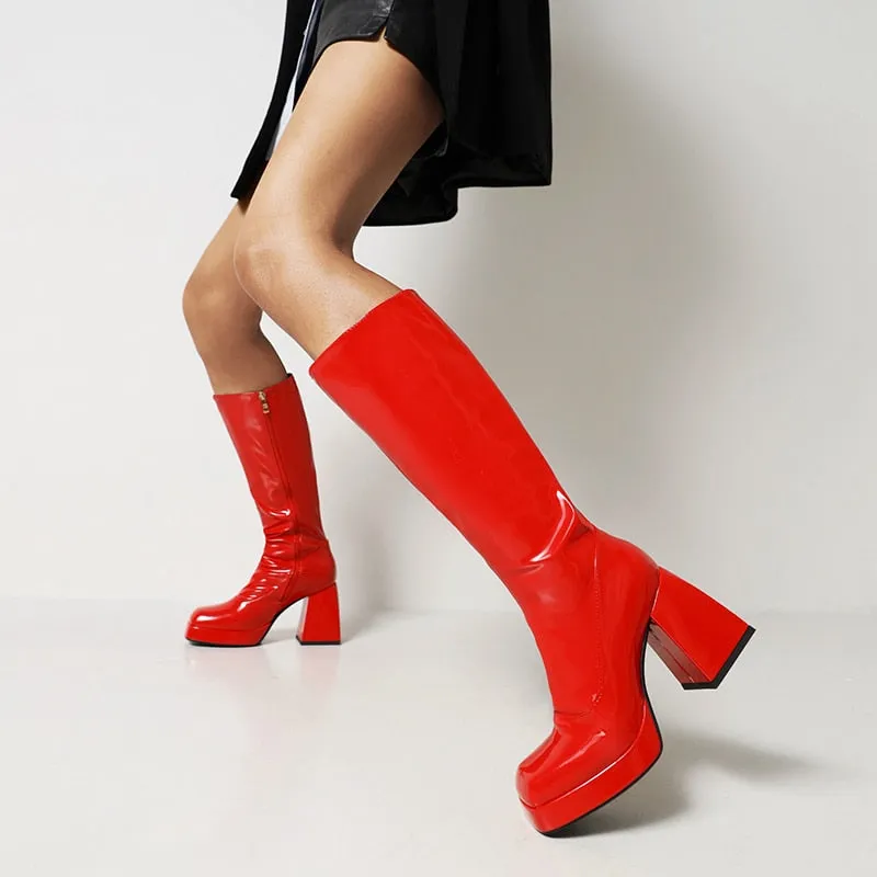 Over Loved Knee-High Boots