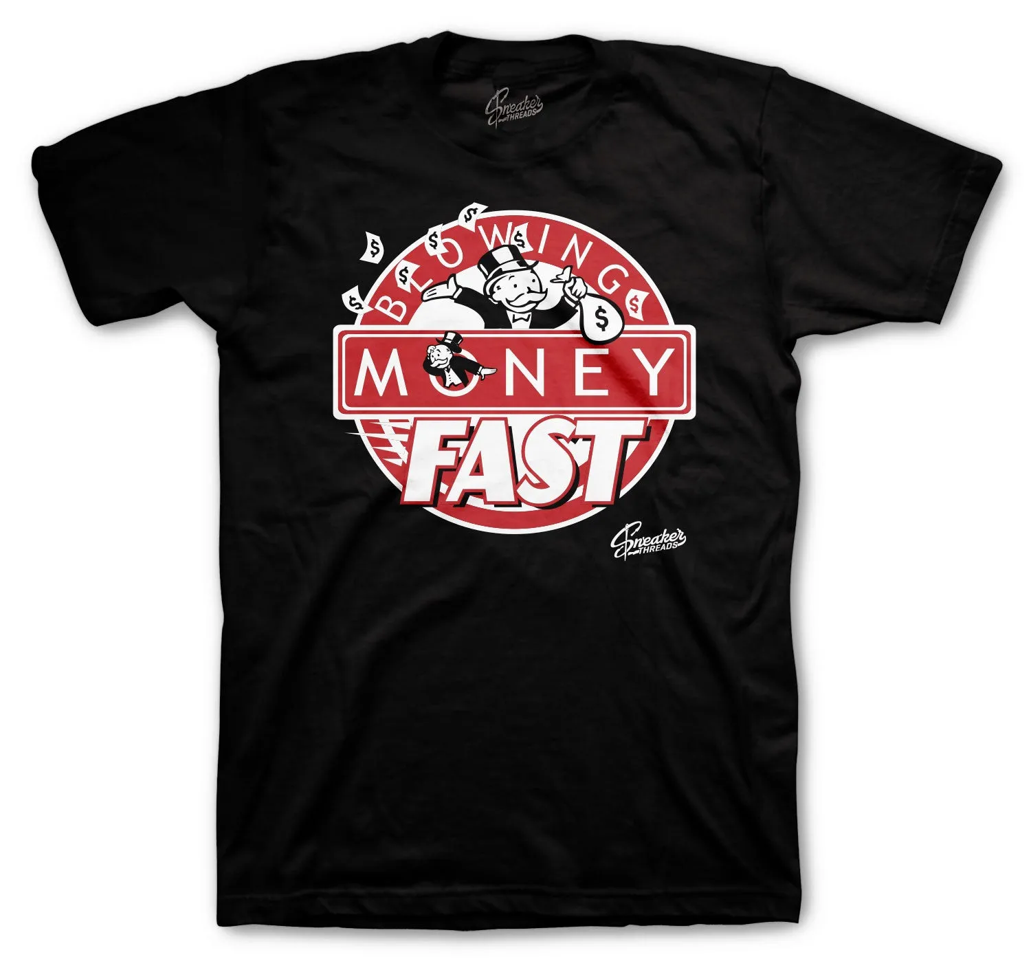 Retro 6 Hare Blowing Money Fast Shirt
