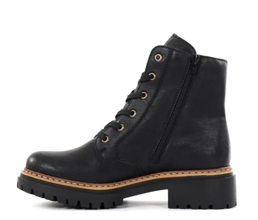 Rieker Womens Boot 72617 Black