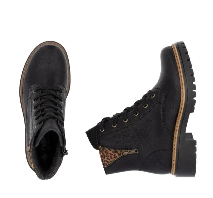 Rieker Womens Boot 72617 Black