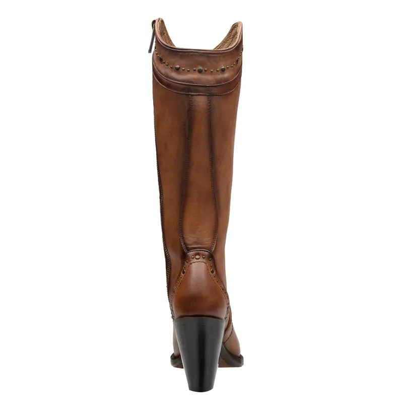 Rio Grande Women's Alicia Sophisticated Leather Boots - Round Toe