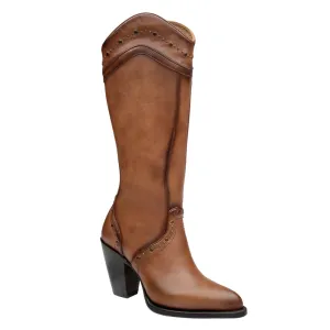 Rio Grande Women's Alicia Sophisticated Leather Boots - Round Toe