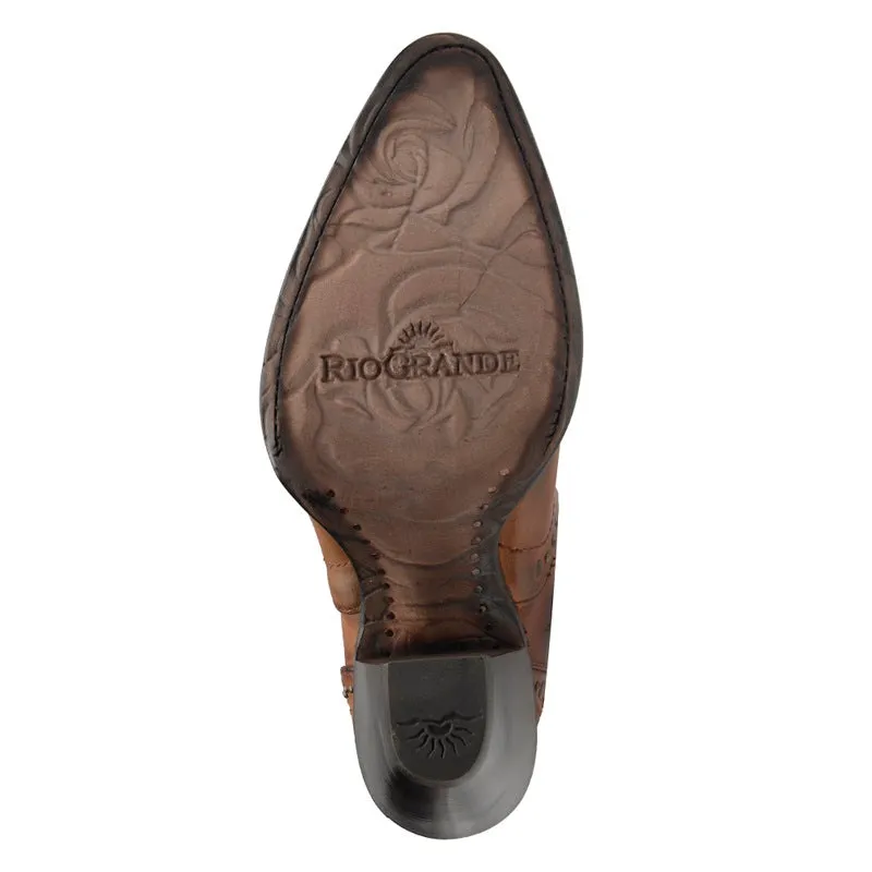 Rio Grande Women's Alicia Sophisticated Leather Boots - Round Toe