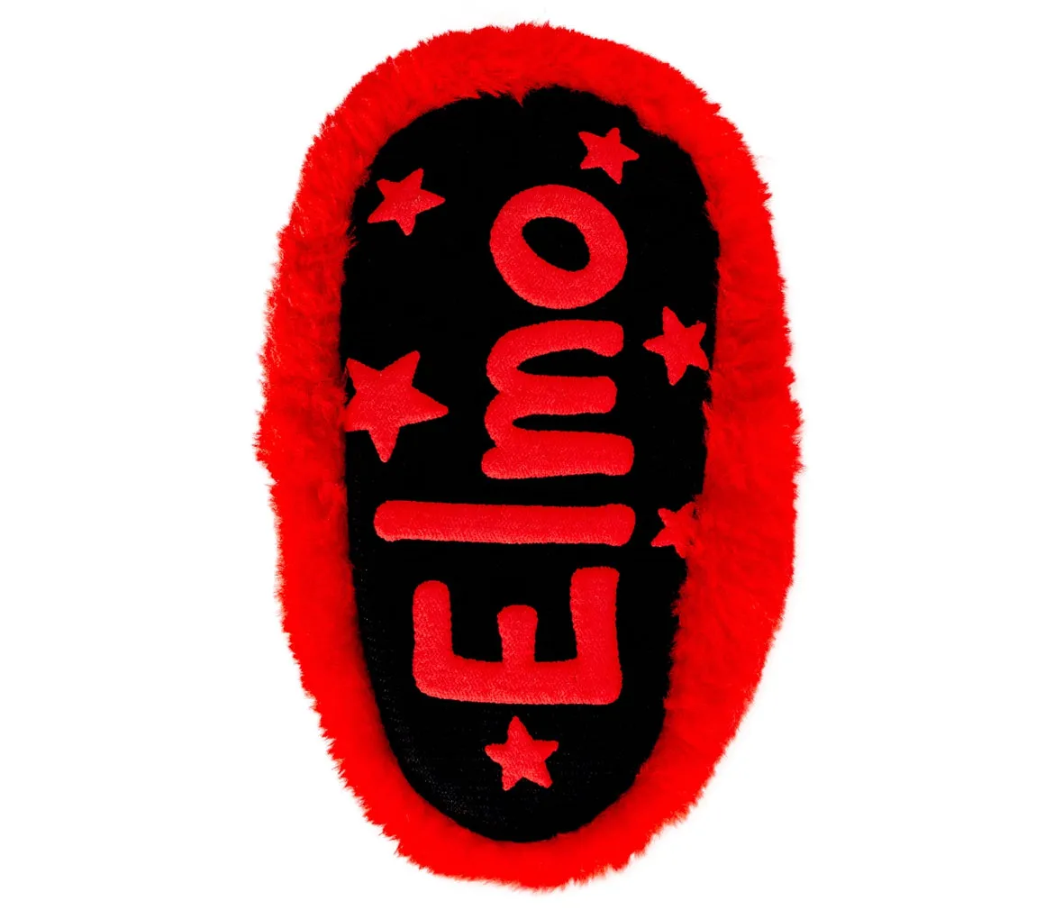 Sesame Street Elmo Character Plush Slippers