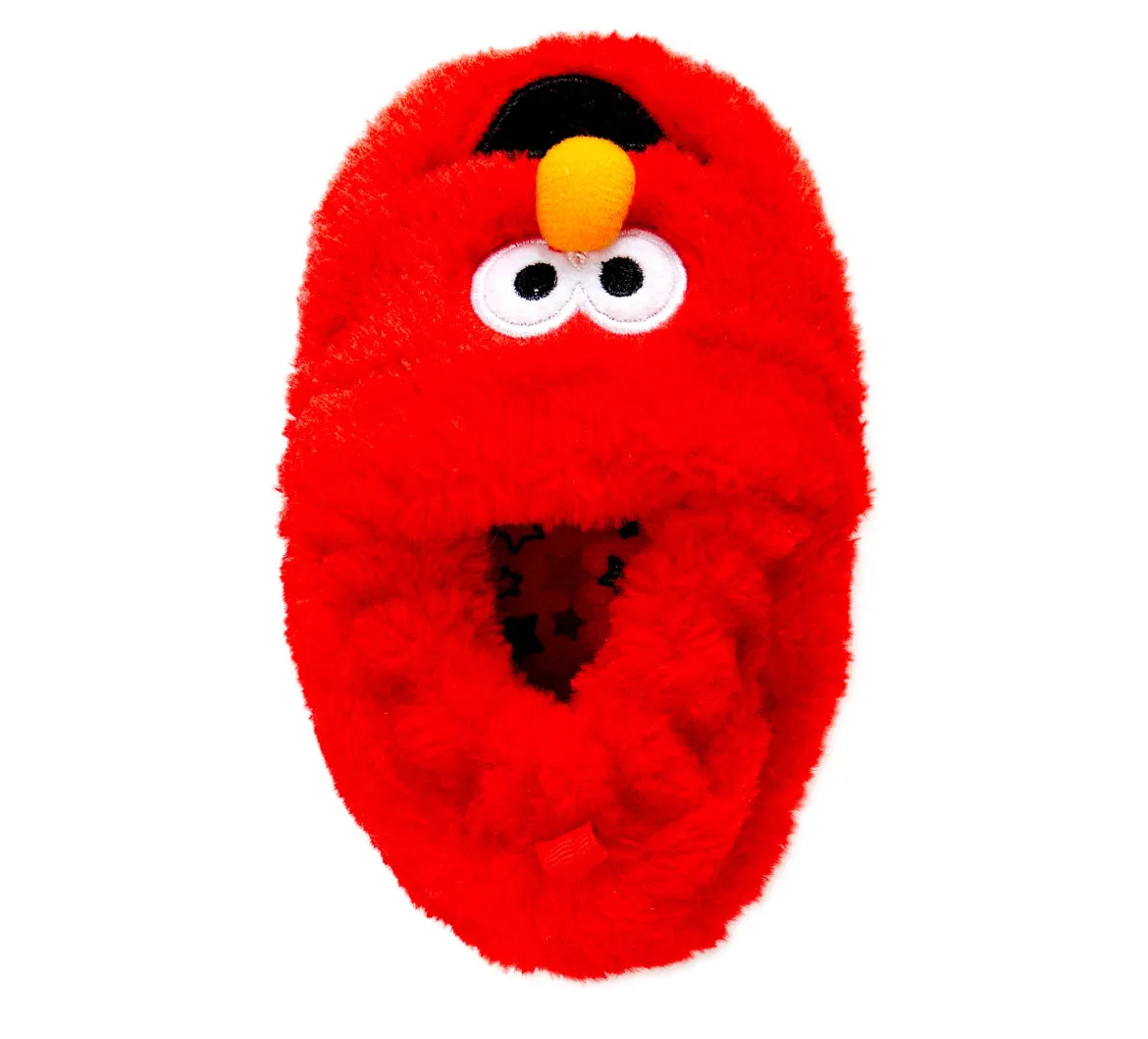Sesame Street Elmo Character Plush Slippers