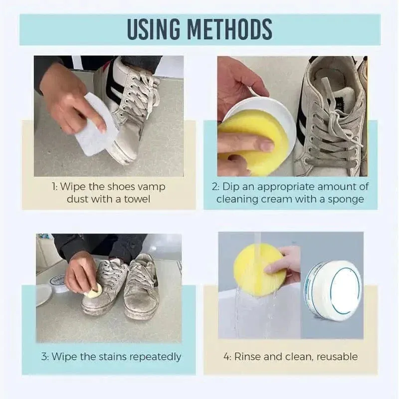 Shoes Stain Whitening Cleansing Cream
