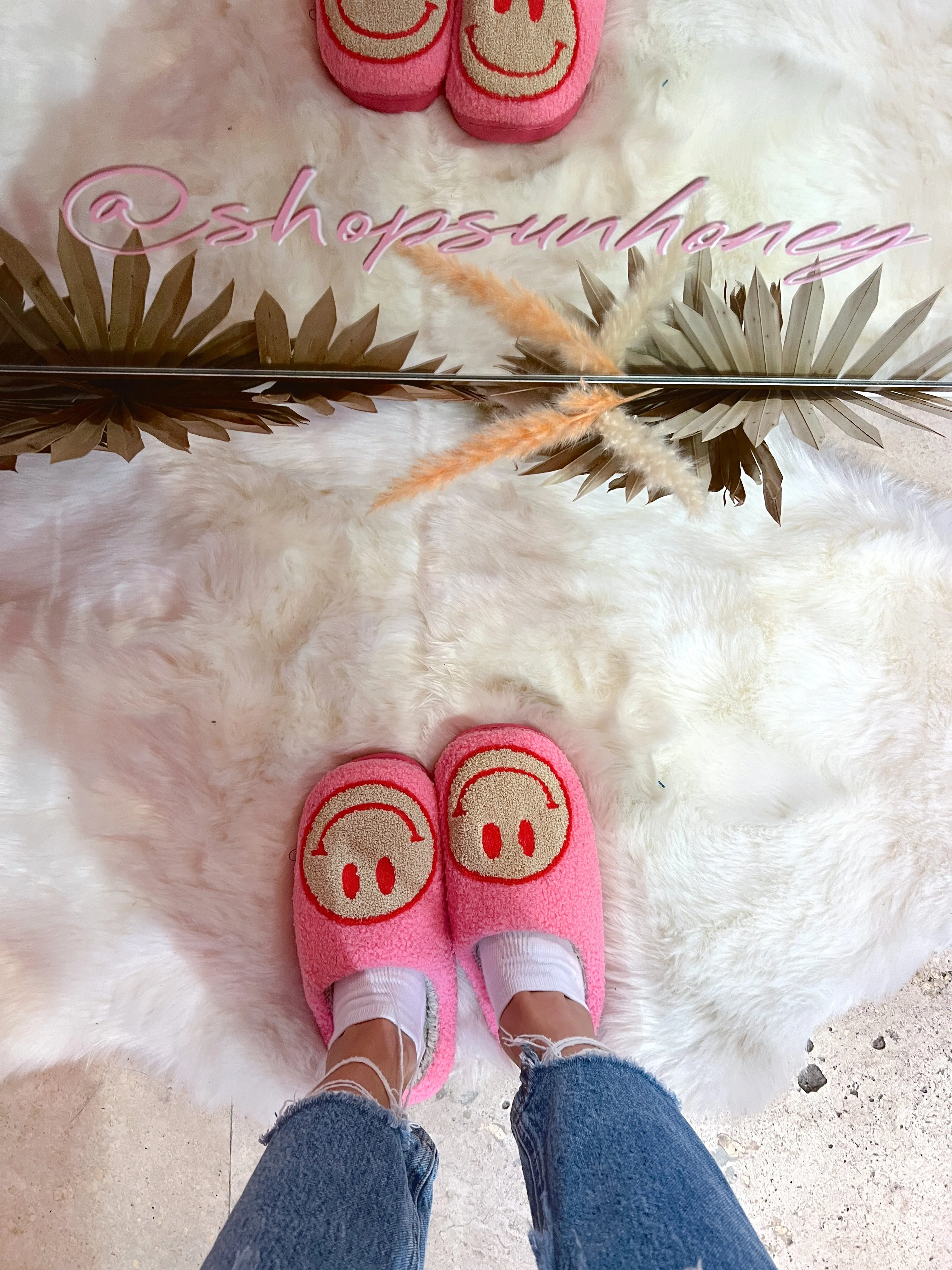 Sleepy Head Slippers - Pink