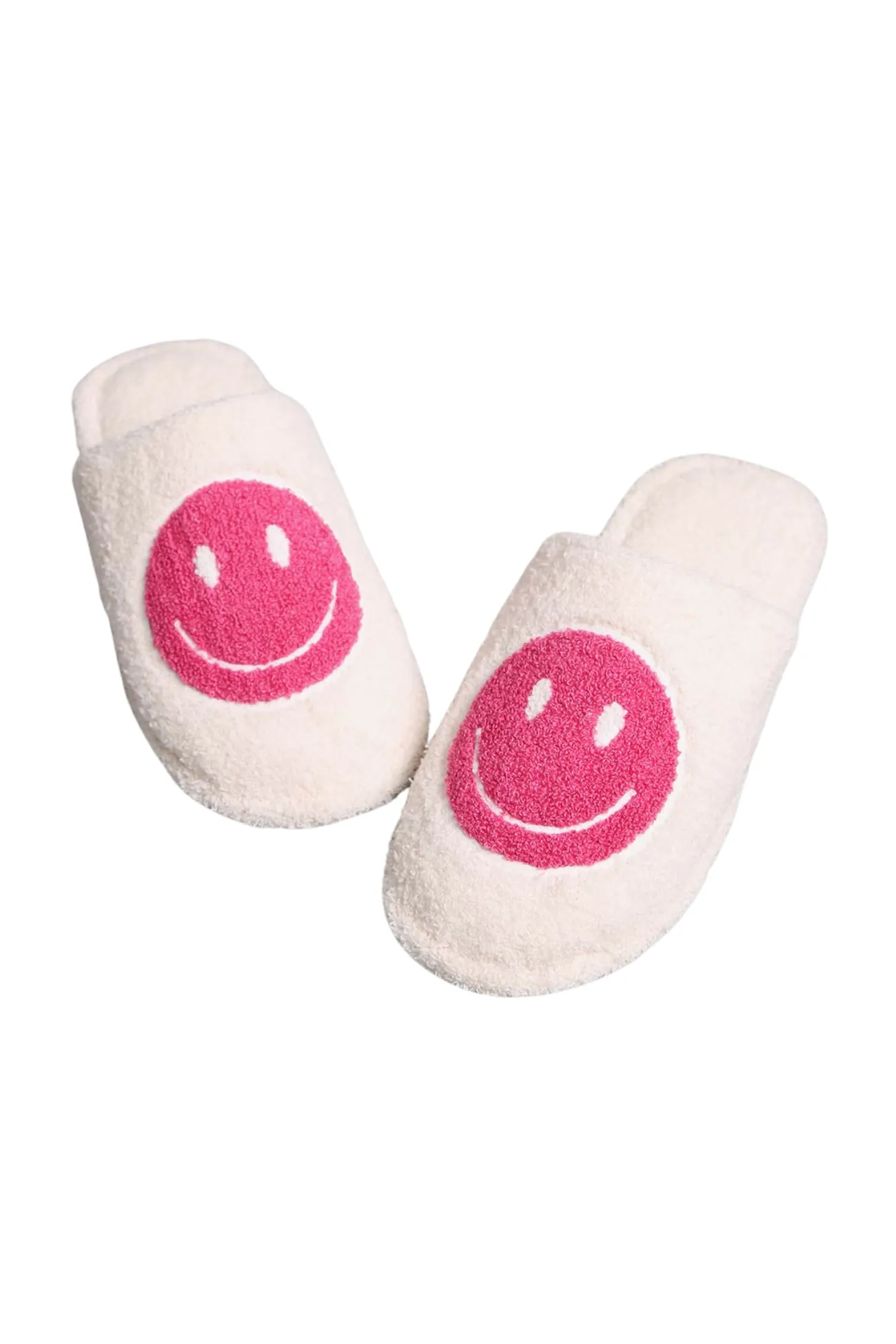 Smile Print Soft Home Indoor Floor Slippers