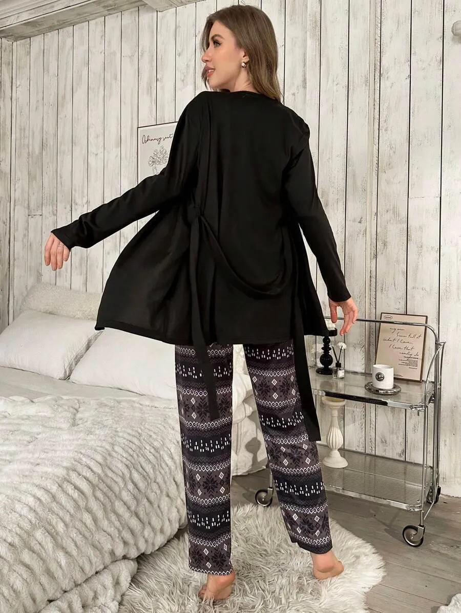 Solid Color 3-Piece Set  Chic, Versatile & Comfortable Outfit