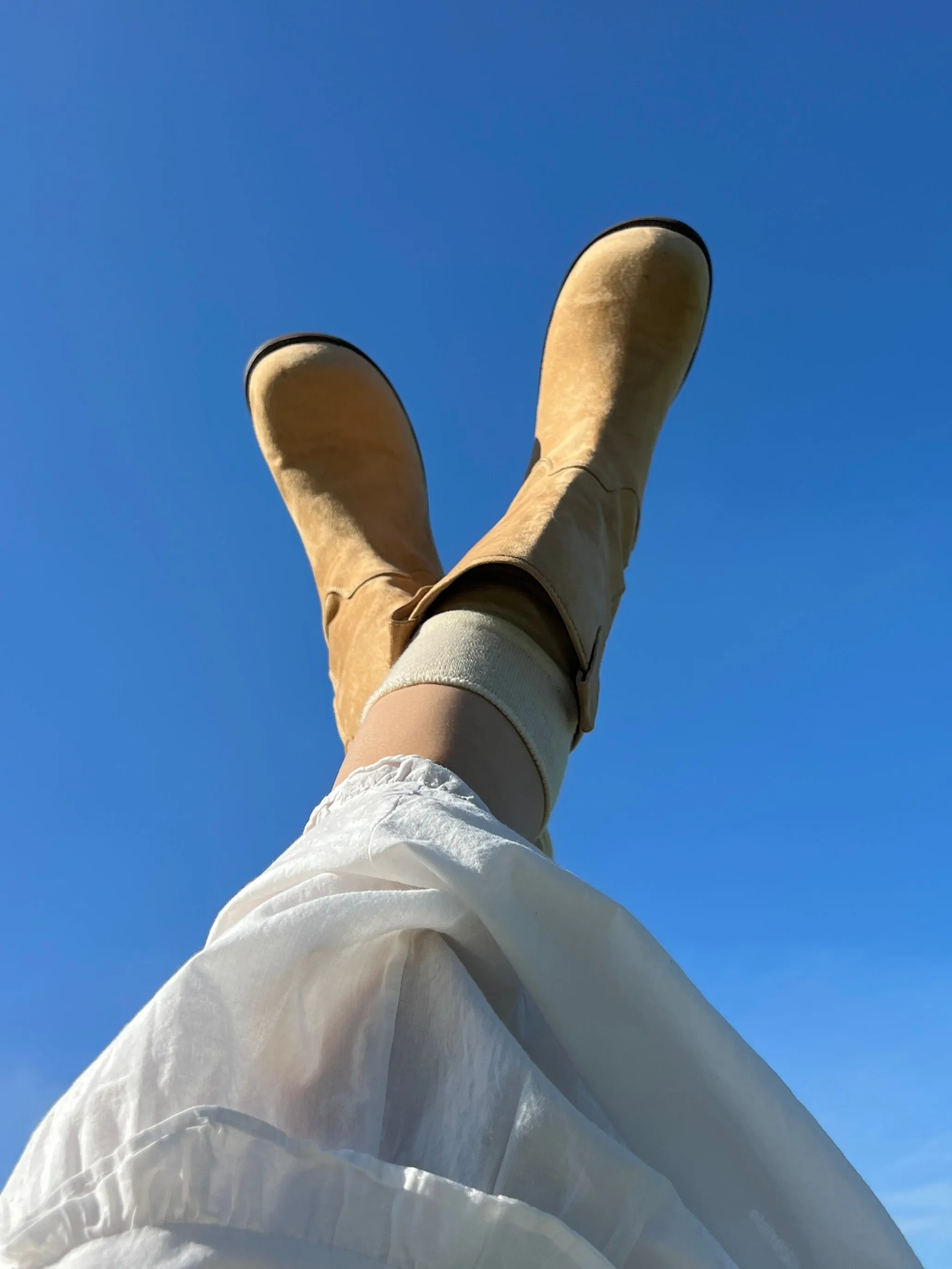 Suede Middle Boots