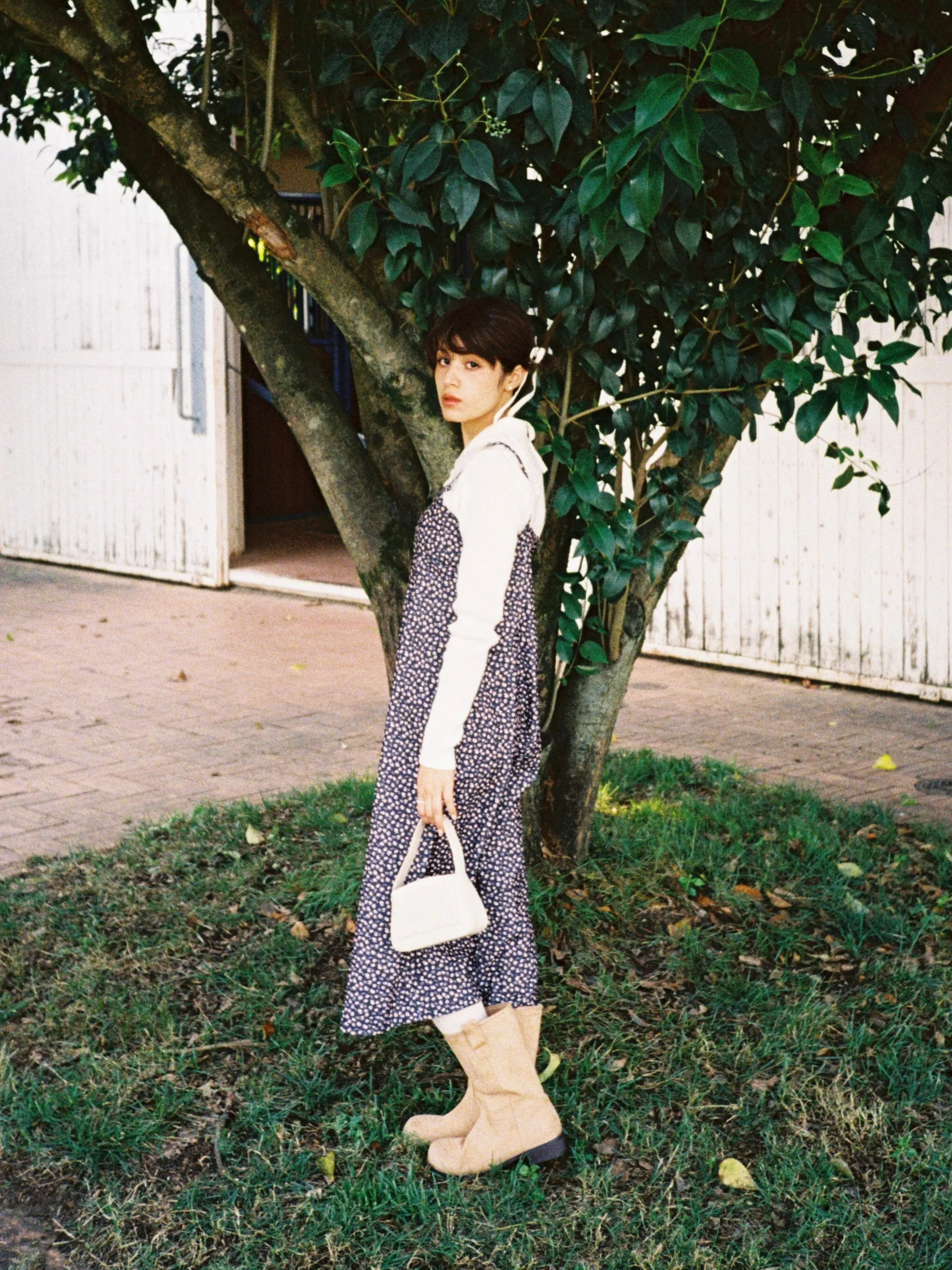 Suede Middle Boots