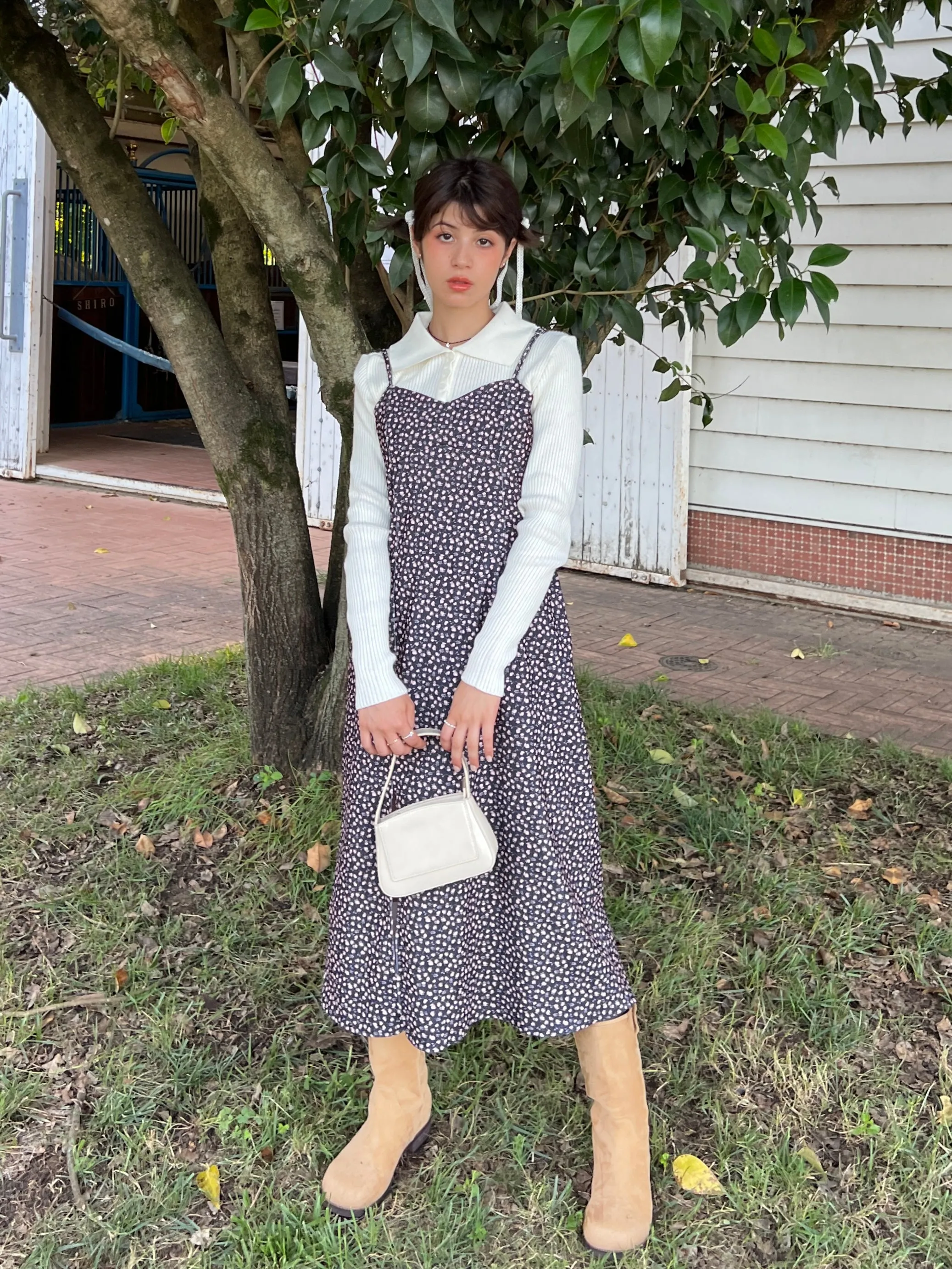 Suede Middle Boots