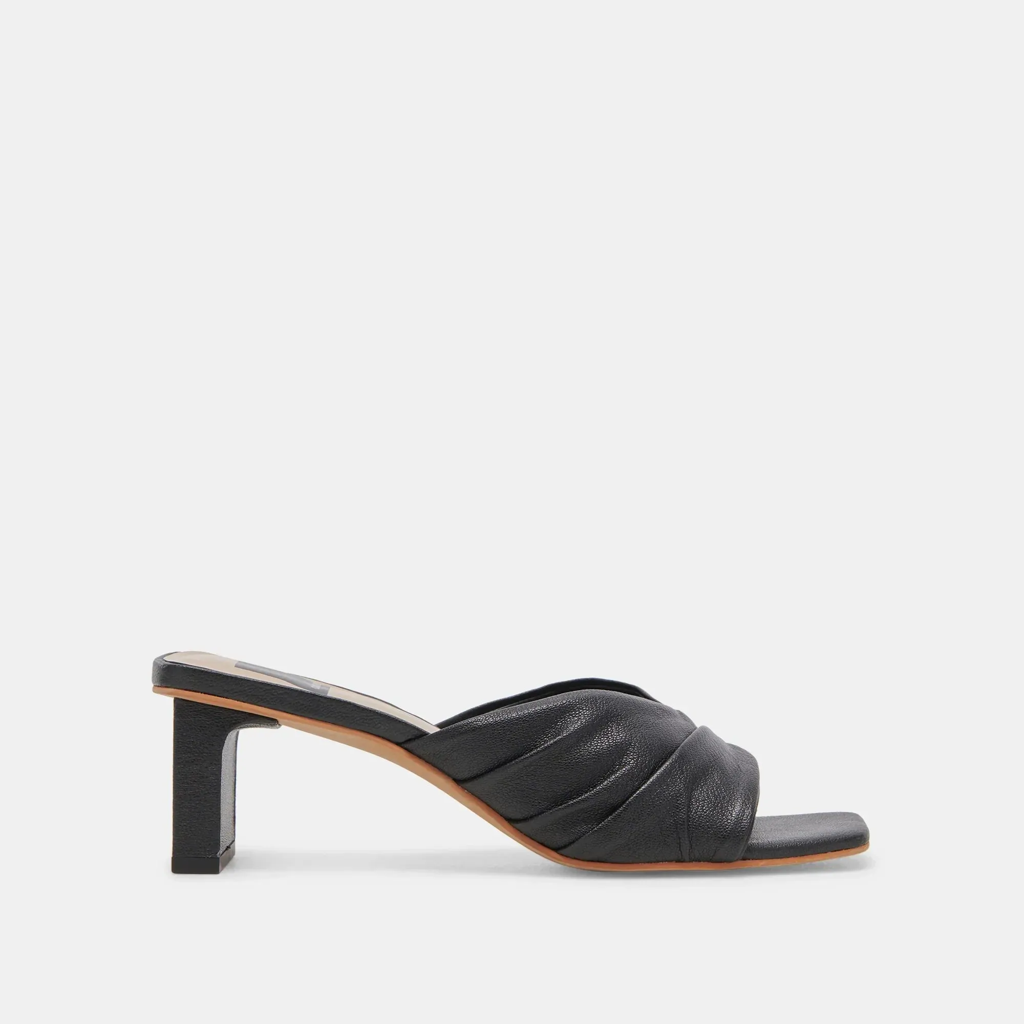The Carlan Heels by Dolce Vita - Black Leather