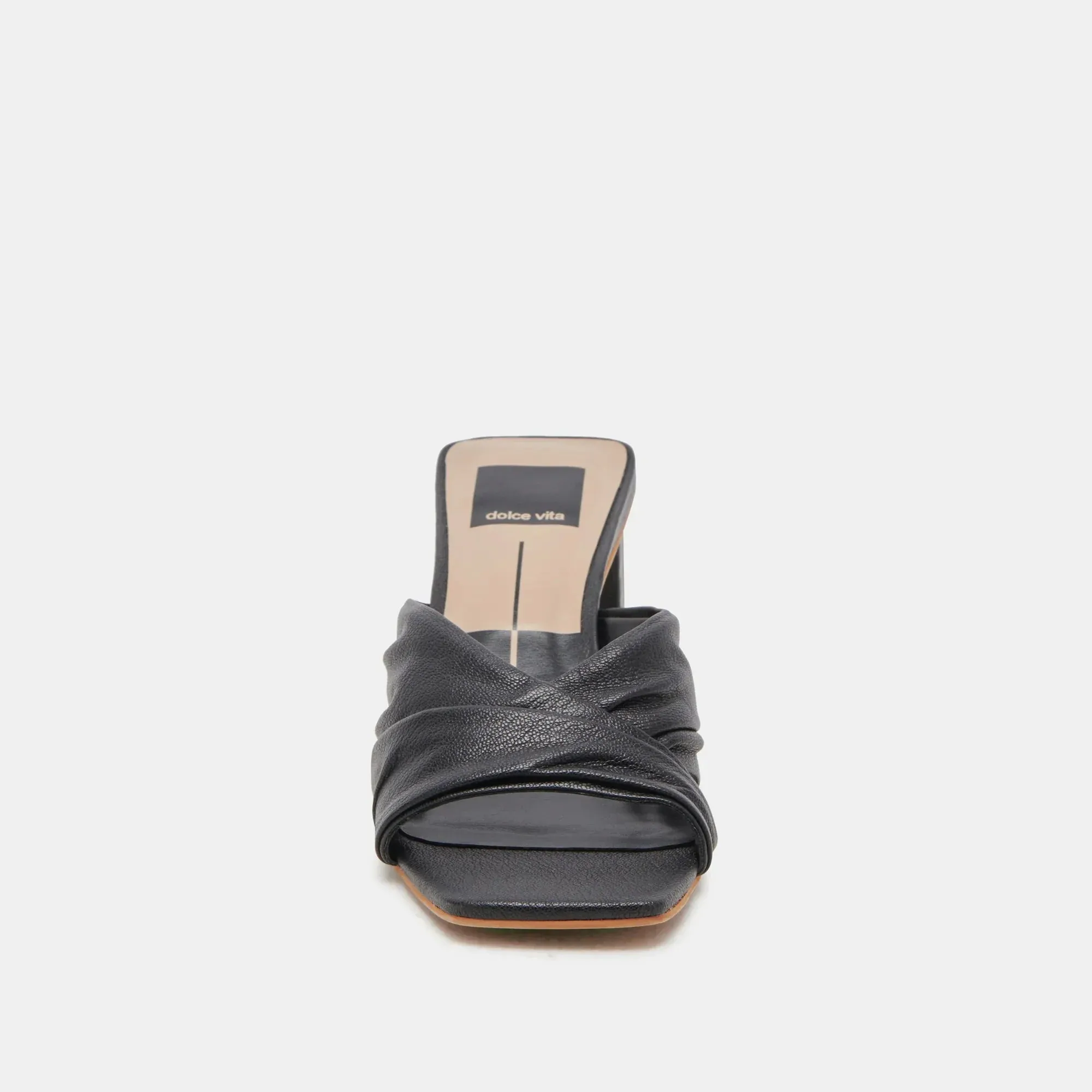 The Carlan Heels by Dolce Vita - Black Leather