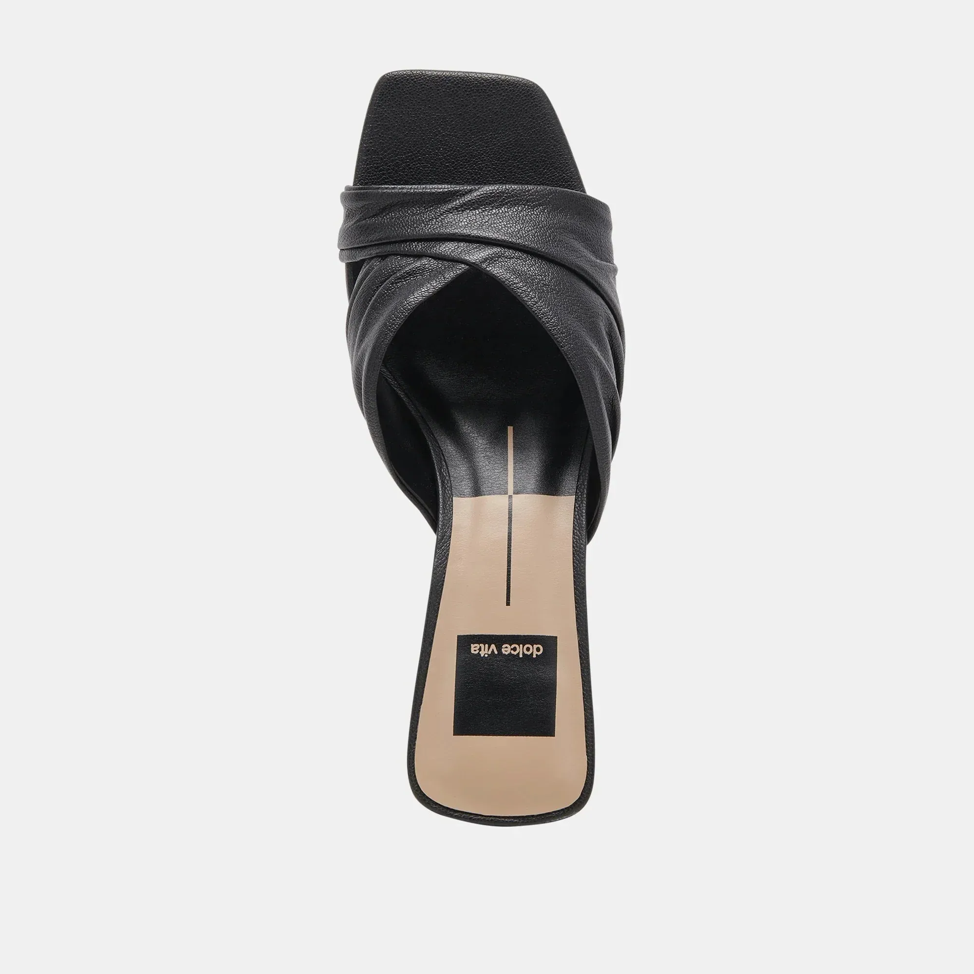 The Carlan Heels by Dolce Vita - Black Leather