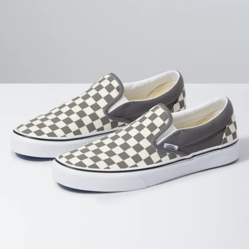 Vans Classic Slip-On - Pewter Checker